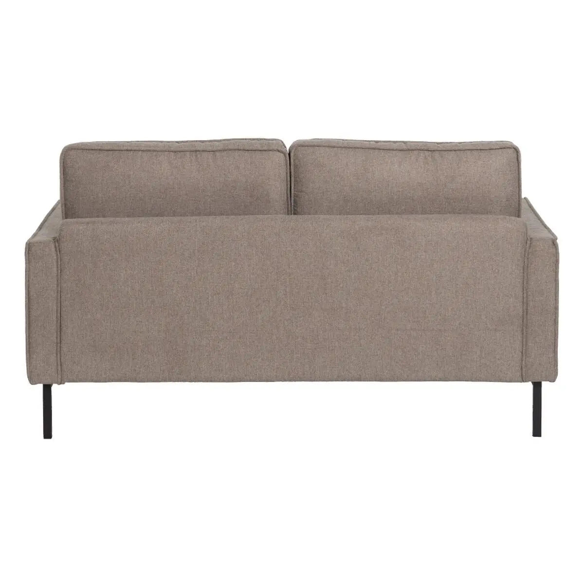 Sofa 163 x 87 x 90 cm Synthetisch materiaal Metaal Taupe-8