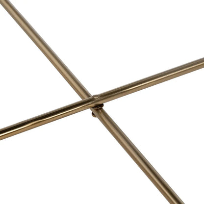 Centre Table Marble Iron 50 x 50 x 45 cm-3
