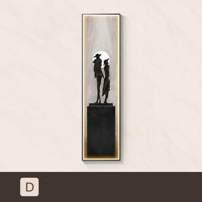 Luxury Led Luminous Entryway Decorative Painting Londecor
