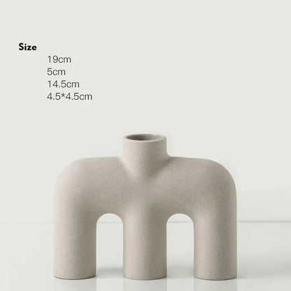 Minimalist Dried Flower Arrangement Vase - Londecor