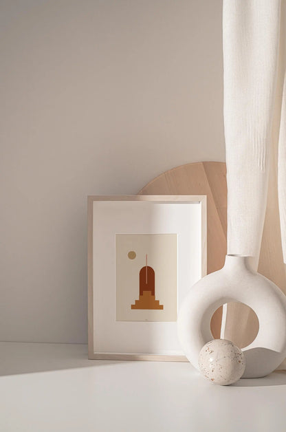 Modern Abstract Geometric II-2