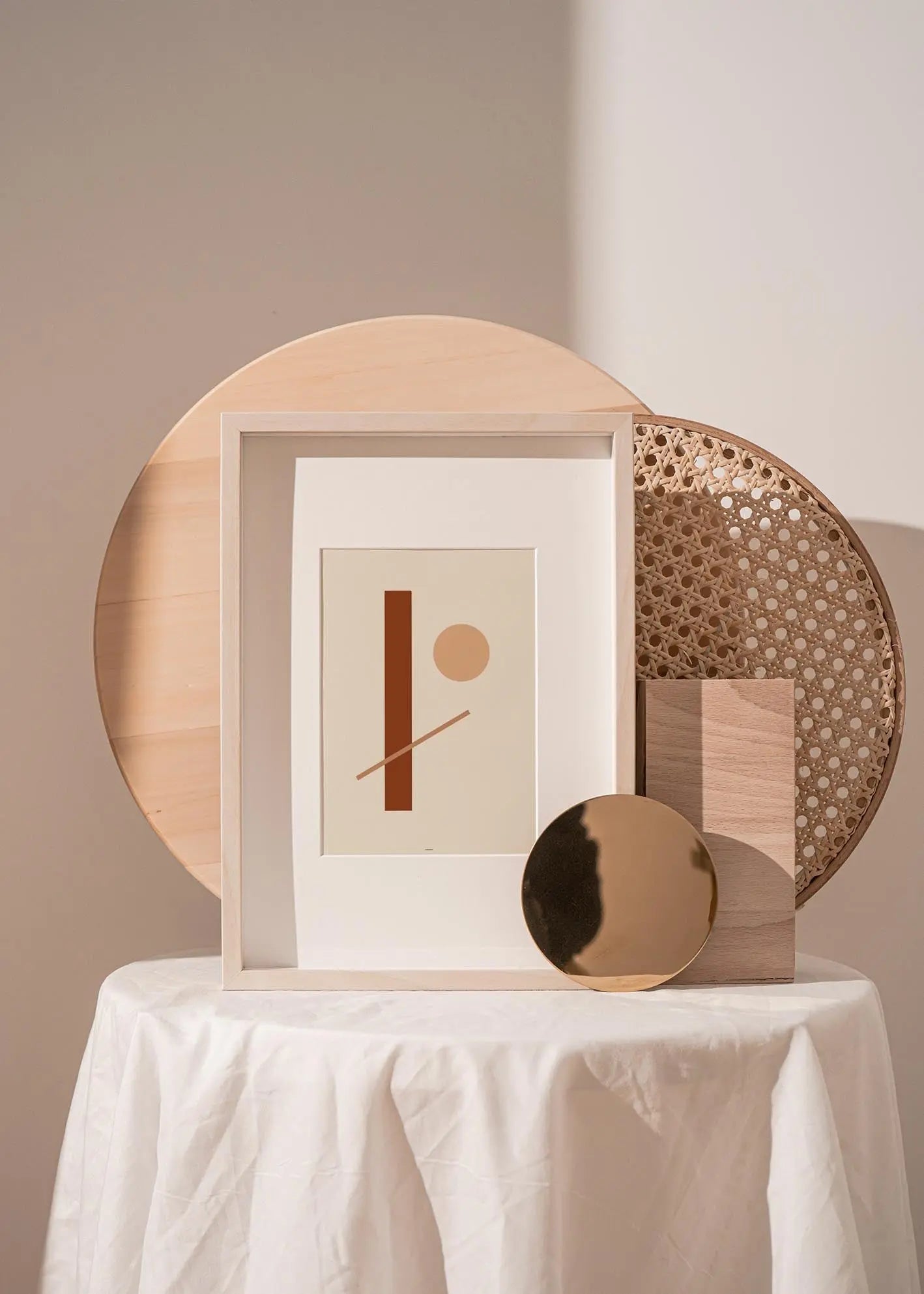 Modern Abstract Geometric IV-1