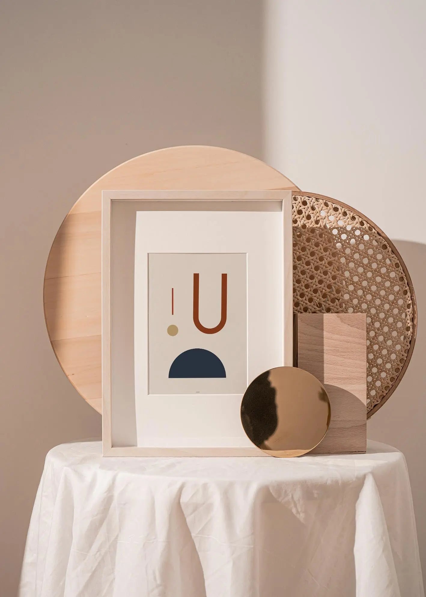 Modern Abstract Geometric V-2