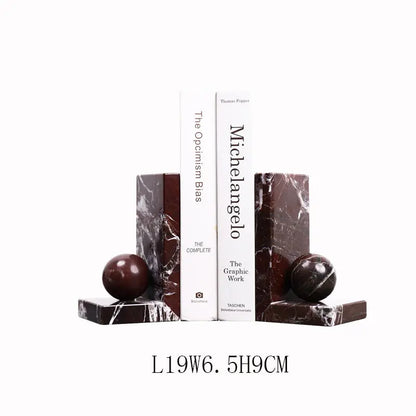 Marble Bookend Table Decoration Londecor
