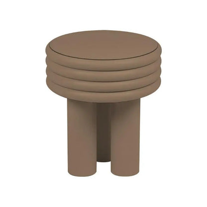 Luxury Round Low Stool - Londecor