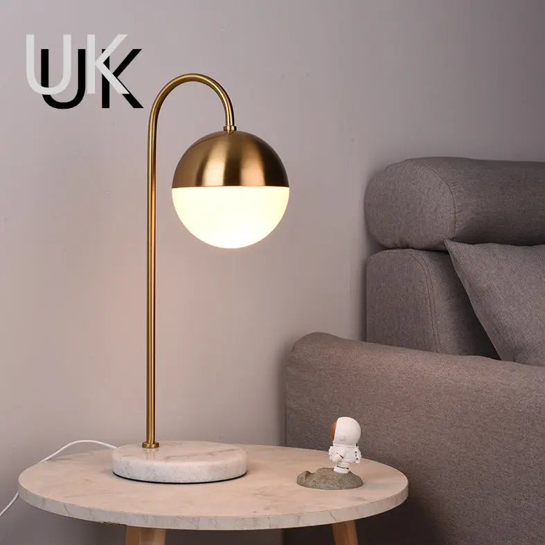 Golden Table Lamp Londecor