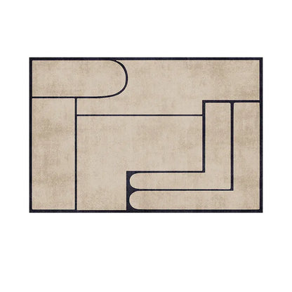 French Living Room Carpet - Modern Light Luxury Elegance Londecor