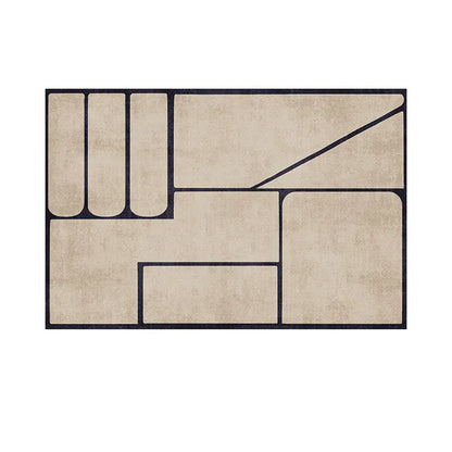 French Living Room Carpet - Modern Light Luxury Elegance Londecor