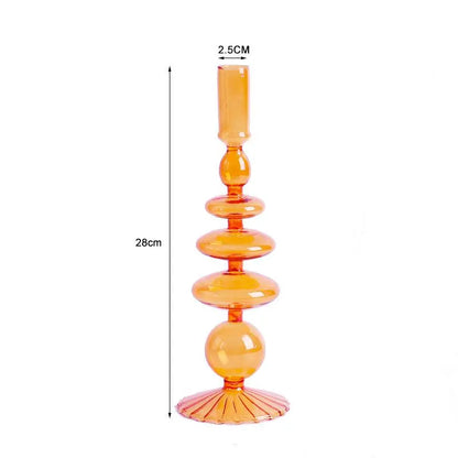 Glass Candle Holder Decoration - Londecor