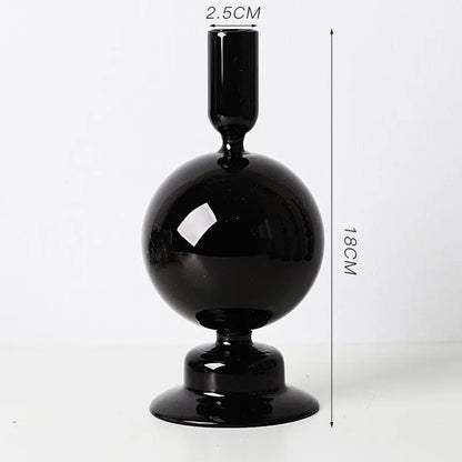 Glass Candle Holder Decoration - Londecor