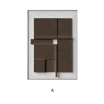 Geometric Abstract Wall Art Canvas Painting - Londecor