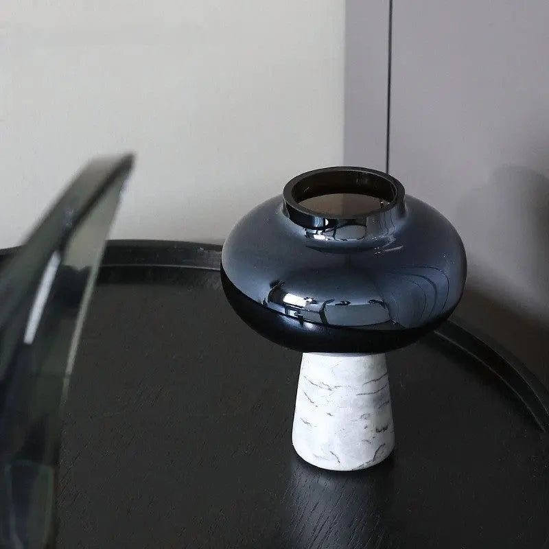 Marble Glass Vase - Londecor