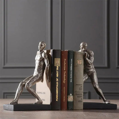 Bookstand, Bookend, Book-holder of Two Men - Londecor
