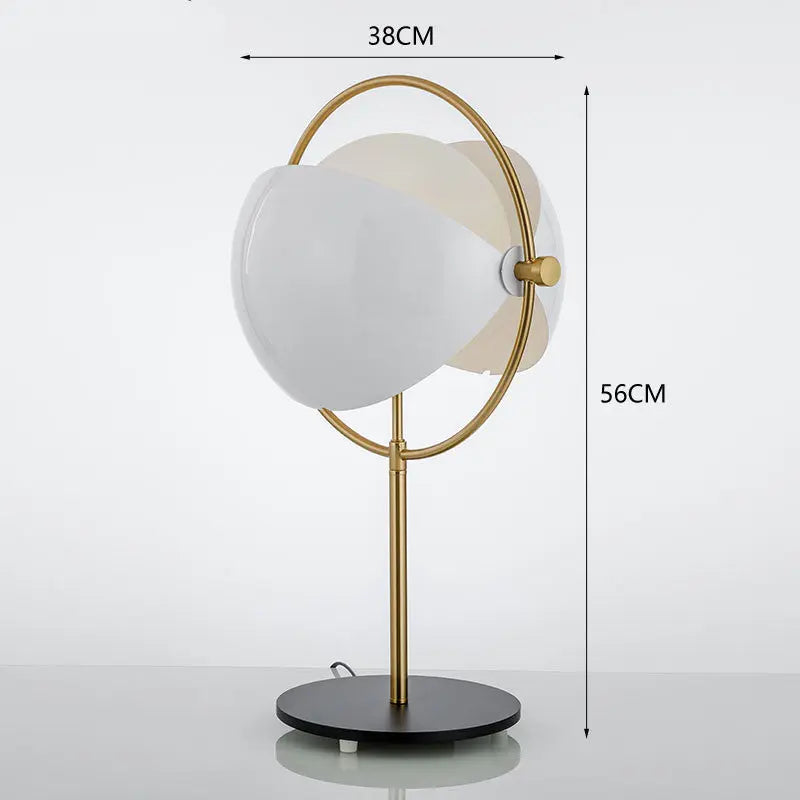 Personality Creative Light Luxury Reversible Semi-circular Table Lamp Londecor