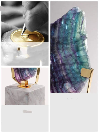 Natural Crystal Marble Ornaments - Londecor