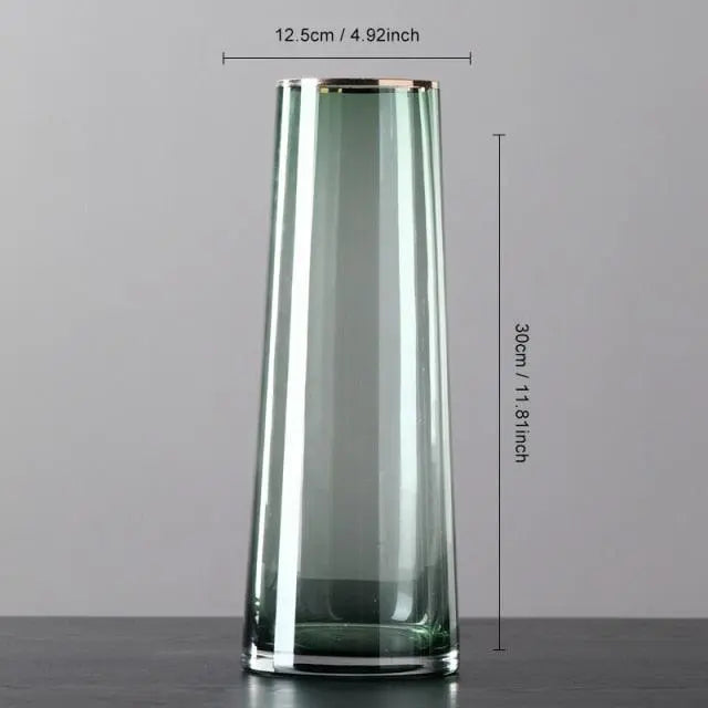 Glass Vase Creative Transparent Vase - Londecor