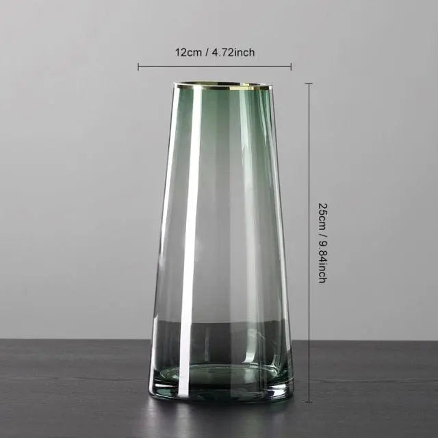 Glass Vase Creative Transparent Vase - Londecor