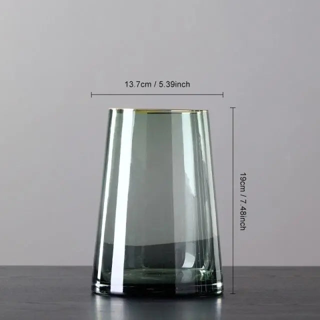 Glass Vase Creative Transparent Vase - Londecor