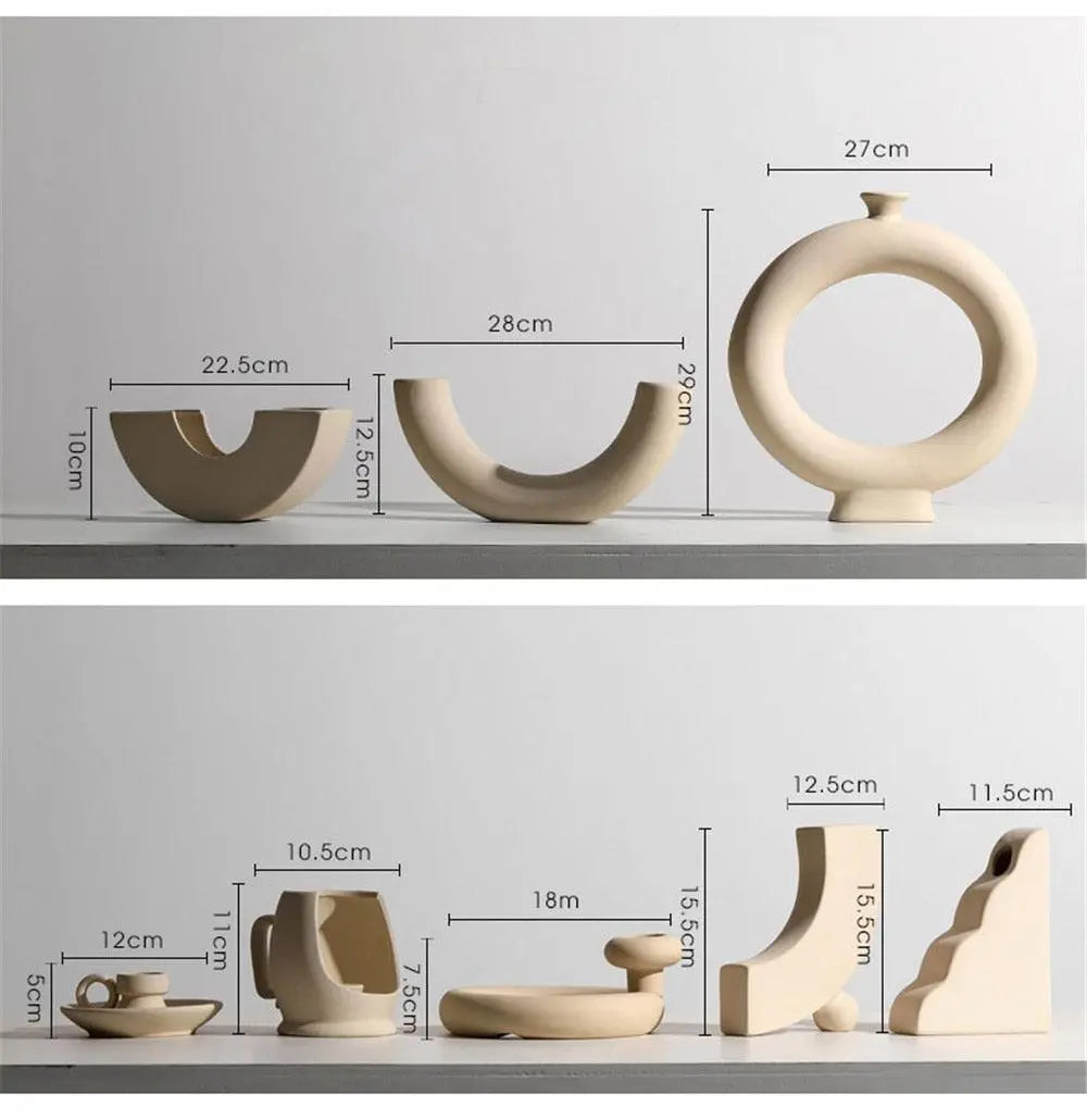 Ceramic Nordic Vases. - Londecor